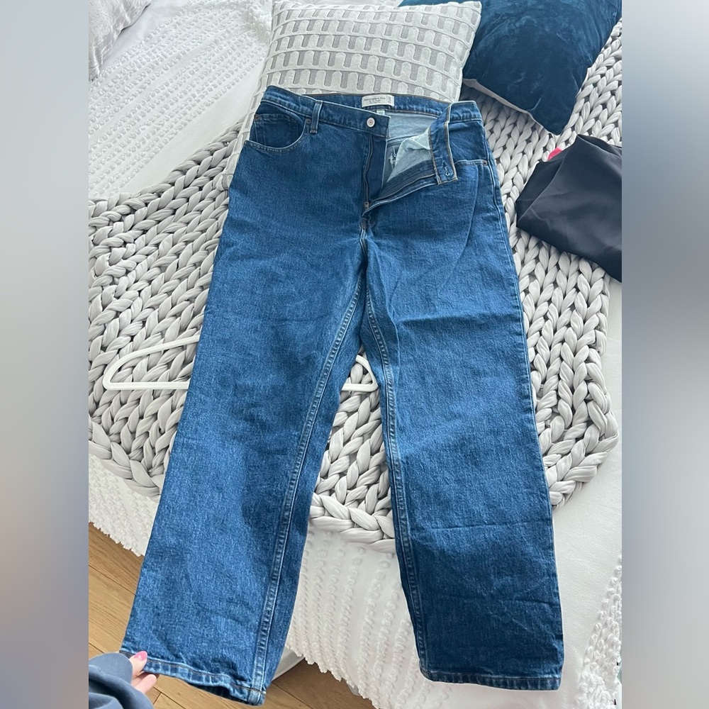 Abercrombie & Fitch Curve Love 90s Straight